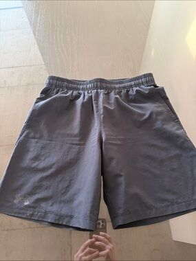 Under Armour Kids Performance Black Athletic Shorts